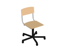 Chair on cross-bar plywood STU-K.01