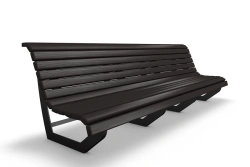 Sofa shaped open metal frame 3 m