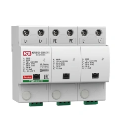 Protection device against impulse overvoltages K2P SV12.5-600D?/3V C, cat.no.?123 015.