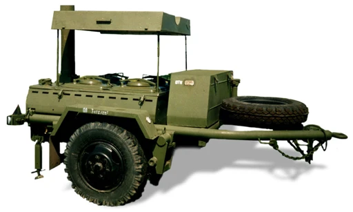 Mobile Kitchen Model 83418A for Catering 130 People