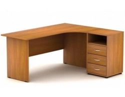 One-desk corner desk Model: SPU-1 brand "Edelwood".