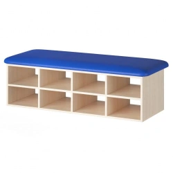 Semi-soft footstool for shoes