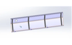 Ceiling panel L=2401 5299-403P-5702012
