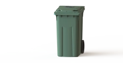 Mobile bin 360l Art.28.C29.V/1 (20.806.70.PE; 21.055.70.PE.V/1)