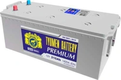 Accumulator lead starter battery TYUMEN BATTERY 6ST-210L PREMIUM