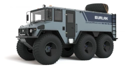 Burlak" snowmobile with cargo-passenger. Model 02.002