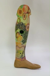 Tibial prosthesis for bathing PH3-T