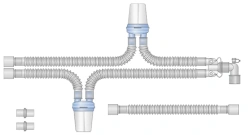 Respiratory devices for joint use with anaesthetic and resuscitation equipment, version: p