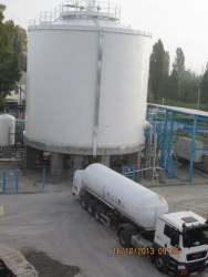 Transport tanks for transport of liquid technical gases (oxygen, nitrogen, argon, hydrogen).