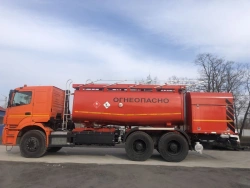 Airfield fuel tankers TZA-20 on chassis MAZ-6312C5-8527-012; KAMAZ-6580; KAMAZ-6520.