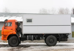 Trucks with diesel engine type 6706, modification 67063E on the basis of KAMAZ chassis type 43502 of modifications 43502-D5