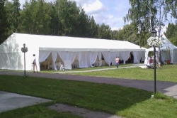 Outdoor event tents, v.o. Superevent, Gable tent 10x30