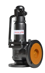 Spring loaded full lift safety valve, type KPP; DN 25-100; PN 16