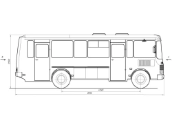 Special-purpose motor transport vehicle VMK30331-30 "Mobile social and household complex" (basic vehicle) 415083:Special-purpose