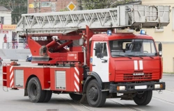 Fire fighting ladder AL-30 (43253), type 4344-L2, modification 4344N4, based on chassis modification KAMAZ-43253-G5