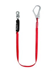 Single non-adjustable belt sling with shock absorber "AA12", article number vnt aA12