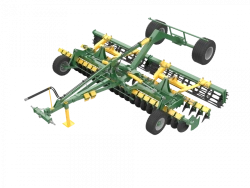 Combined disc tillage machine ADK-6