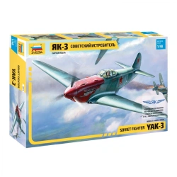 Assembled model "Yak-3 aeroplane"