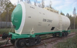 Tank wagons for caustic and other chemical cargoes, model 15-6900