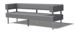 Sofa 3-seater administrative TV-ADTH-2.41.01