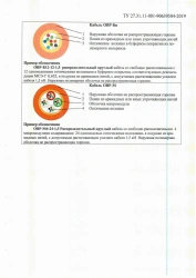 Communication cable optical type OVR-M