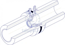 Block with nozzle.