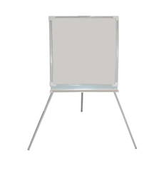 Magnetic marker-chalk easels