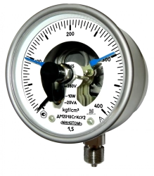Corrosion resistant signalling manovacuummeters DA2010CgCs
