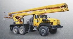 Aerial lift model VS-22.05 on chassis URAL 4320-1151