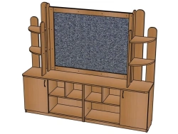 Shelving Unit ''Whytee'' / SZh80