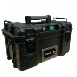 Mobile self-contained power outlet EnergyBox LUX-1000