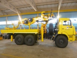 Self-propelled boom platform truck hoist, (SAR truck hoist) model 5908BR