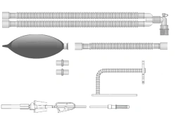 Respiratory devices for joint use with anaesthetic and resuscitation equipment, version: a