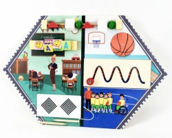 Bisiboard (didactic panel) wall-mounted TEACHER. PROFESSIONAL studies series