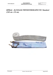 Therapeutic multilayer device based on metallised film "RITM-ULM" / Physiotherapeutic dressing (standard)