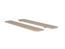 Set of table top ends for double tables with profile (rounded corners), Art. No. JNO117