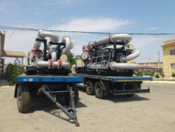 Pipe piston testing unit "Sapphire-M NGI" installed on KAMAZ 4308 chassis.