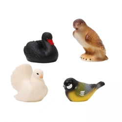 PVC figurines in a set.Study birds. Collection 2. ?4069