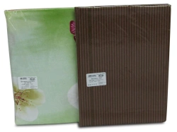 Clothing articles for adults labelled "Belio": sheet made of cotton fabrics