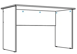 Office table "Mir Mebeli"