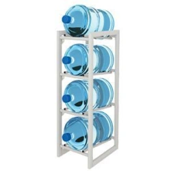 Metal bottle rack 13KG 1100x340x445MM 4 sections