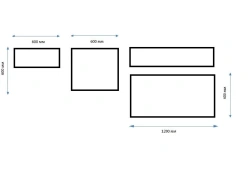 LED luminaires LL-DVO / OFFICE series, power 20-82W