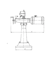 Column electric actuator 822-KE-0 1,32 kW/380V