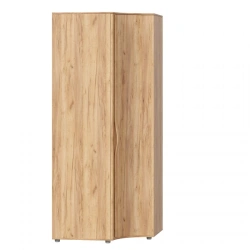 Marta-2 LD.406050.000 Corner cupboard with bent door (Golden Oak/Tortuga Oak)