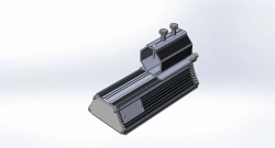 LED explosion-proof luminaire without terminal box Sakhalin 48.14740.75 Ex T6 (type KSS G), cantilever mounting