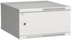 LWE3-06U67-MF ITK Cabinet LINEA WE 6U 600x650mm door metal grey