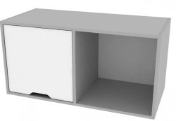 Mezzanine (left) 900x420x458mm (WxHxH)