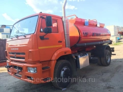 Aerodrome refuelling tanker type 9666D (Modifications 9666D5 on KAMAZ 53605-A5 chassis)