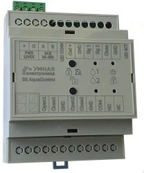 SE AquaControl - SE AquaControl Profi 1/2' kit. Water leakage protection system (controller, 3 wired sensors, 2 taps N