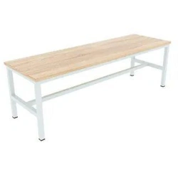 Benches on metal frame without backrest RS